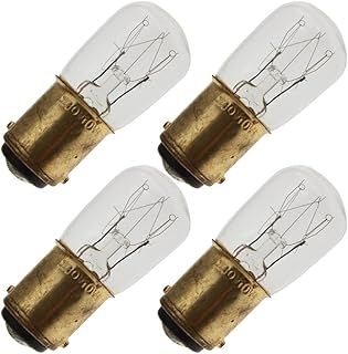 Industrial Performance 10S6/10DC 230V, 10 Watt, S6, Bayonet (BA15D) Base Light Bulb (4 Bulbs)