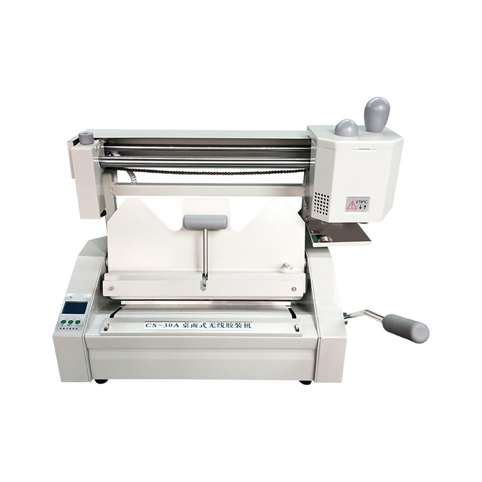 Encuadernadora, Máquina de encuadernación con pegamento termofusible CS-30A Ofertas Inicio Encuadernación inalámbrica de libros en un volumen de encuadernadora con pegamento termofusible
