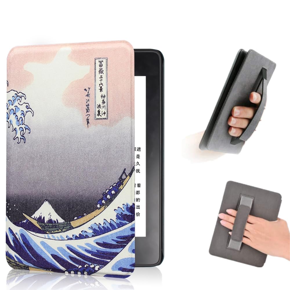 Funda para 6" Kindle (11.ª Generación - 2022) - PU de Primera Calidad Estuche con Correa de Mano y Automática Reposo/Activación Función(Modelo: C2V2L3) — view 26