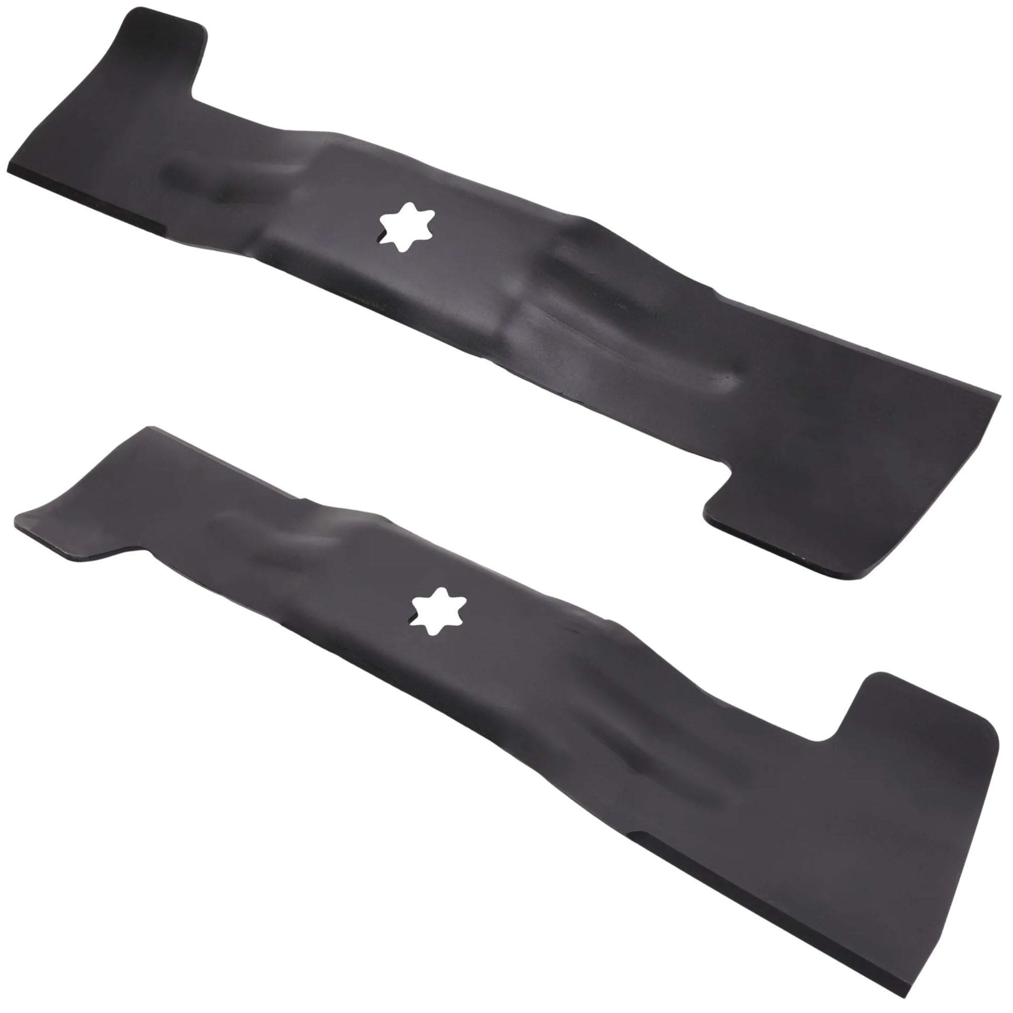 Lawnmower Blade 2 x 46 cm 92 cm for MTD 92 JE LE LT RH - Universal Cutting Blade with Central Star Hole for Various Models