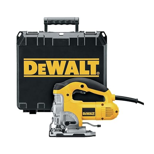 DEWALT DW331K 6.5 Amp Top-Handle Jigsaw