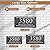 Personalized Address Plaque Sign Cast Metal - Custom House Number Plaque Sign,House Address Numbers for House Address Outside,Store,Yard,Garage,Apartment,Thick Rust-Free,Fade Resistant 911 Visibility