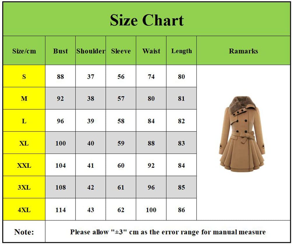 Cappotto Lungo Da Donna Con Doppio Petto,Autunno E Inverno Trench Coat In Finta Pelliccia, Cappotto Con Cintura Con Risvolto Moda Elegante Casual Sciolto