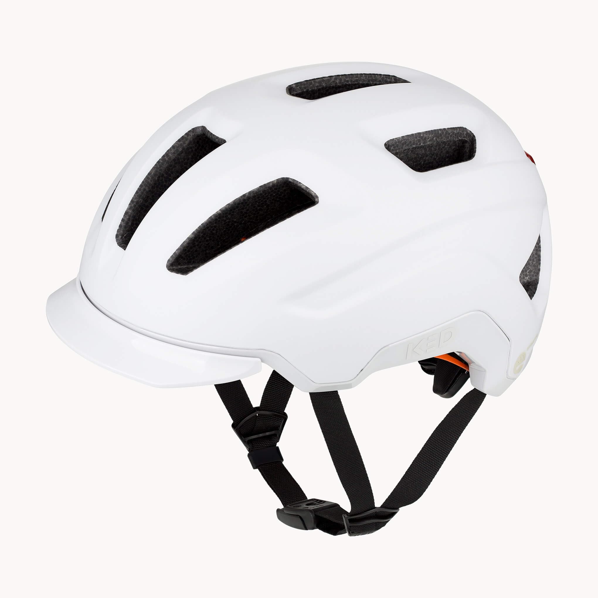 KED Pedalon Fahrradhelm Erwachsene – In-Mold E-Bike Helm Mit FIDLOCK Magnetverschluss, LED-Rücklicht, Insektenschutznetz Und 4TEX Rotationsschutz