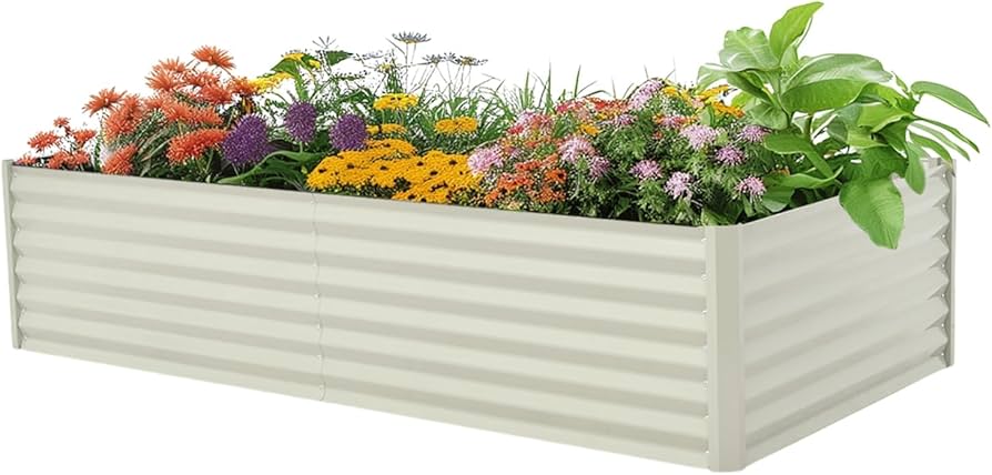 Amazon.co.jp: SOFTSEA ガーデンベッド レイズドベッド L200×W100