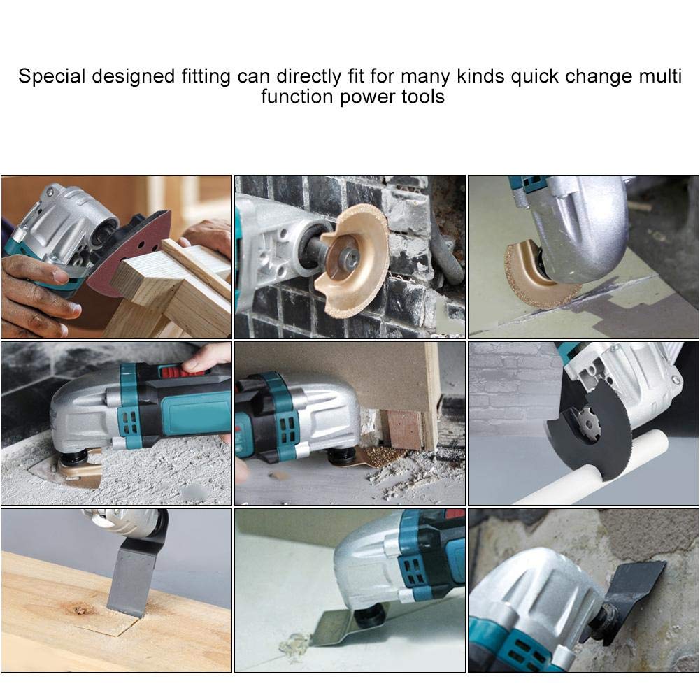 Kit lame per oscillante, kit di accessori multiutensile 70 pezzi per legno e metallo, lame per Accessori professionali sostituibili