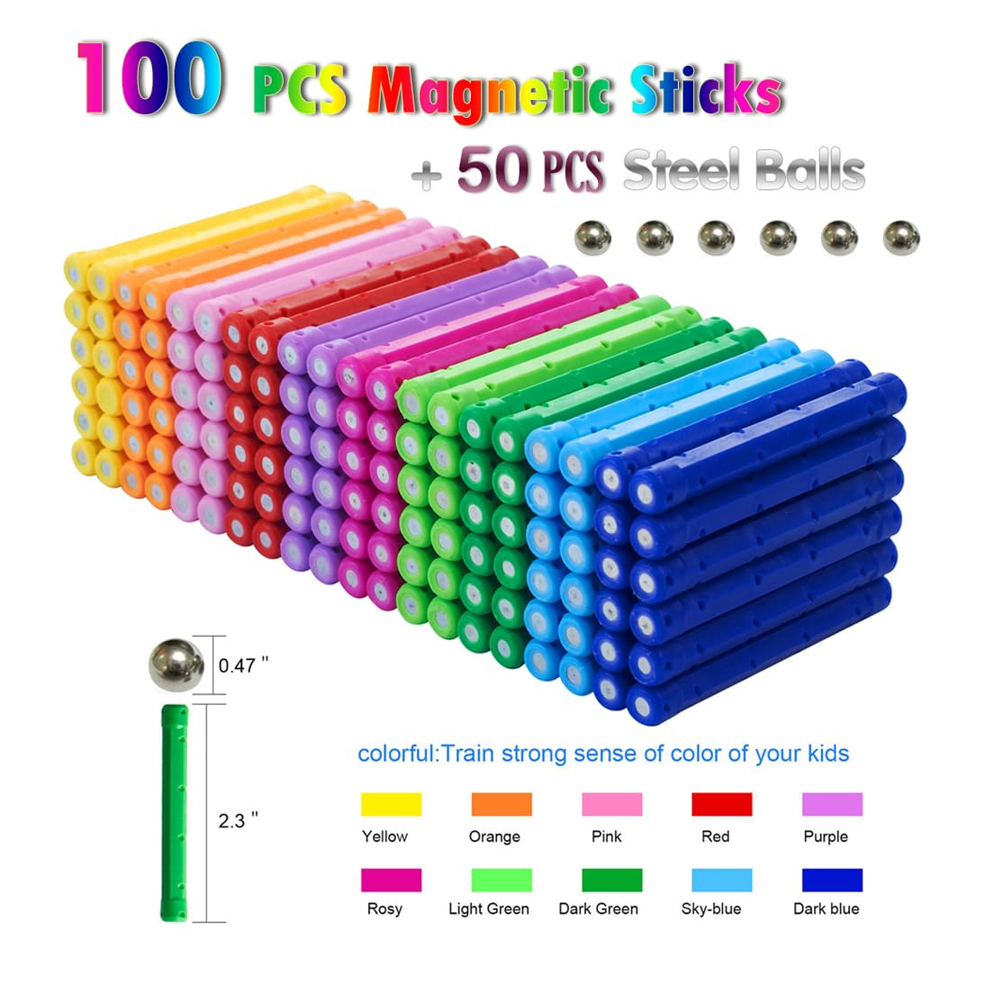 Construction Set Toys and Educational Stacking Puzzle Toys for Adults and Toddler