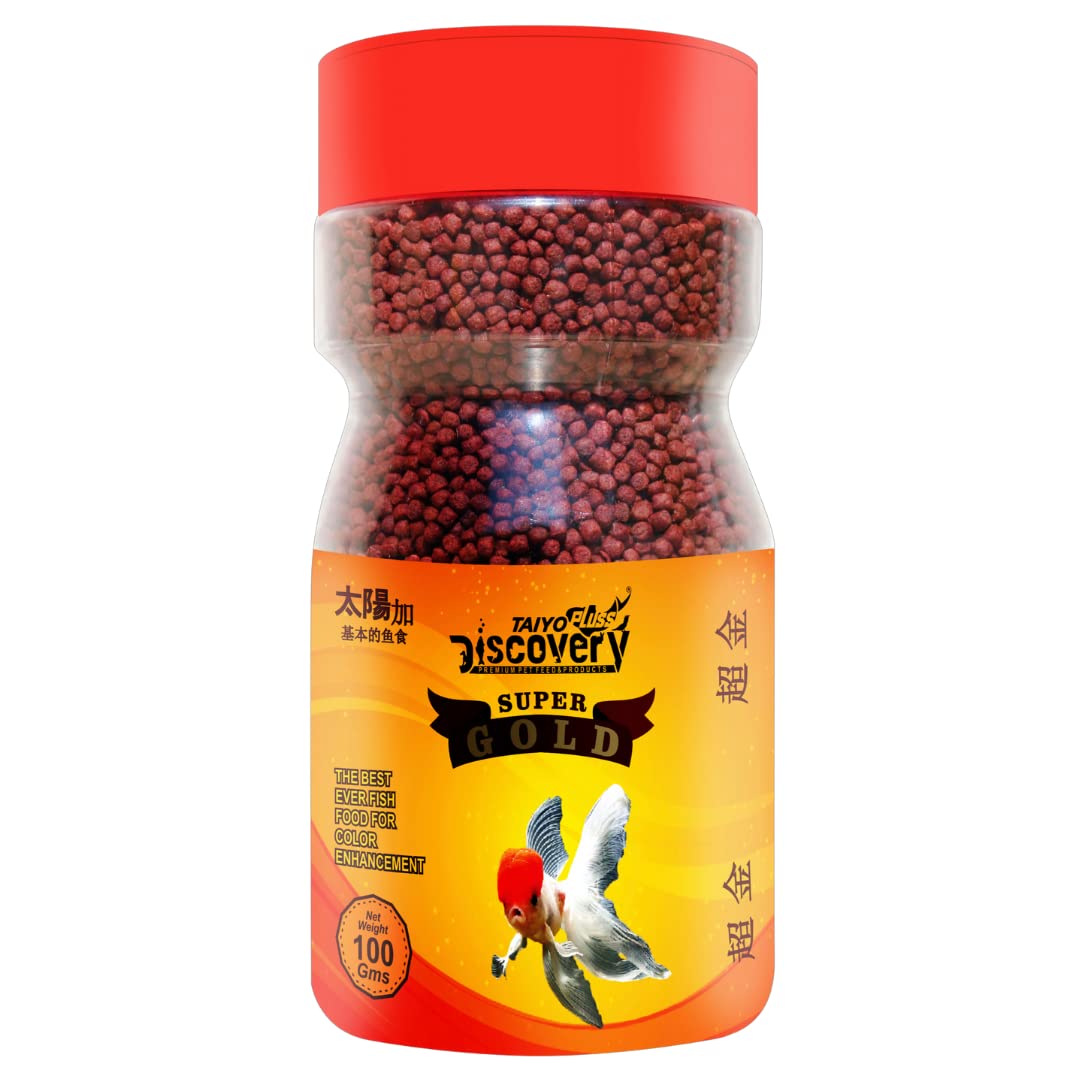 See full amazon price history chart for Taiyo Pluss Discovery® Super Gold Fish Food - 100 g (Pack of 1) | Aggressive Colour Enhancing Formula & Marvellous Growth for Gold Fishes of All Life Stages Taiyo Pluss Discovery® Super Gold Fish Food - 100 g (Pack of 1) | Aggressive Colour Enhancing Formula & Marvellous Growth for Gold Fishes of All Life Stages (B0BJDYTPN6) Amazon Price History, Amazon Price Tracker