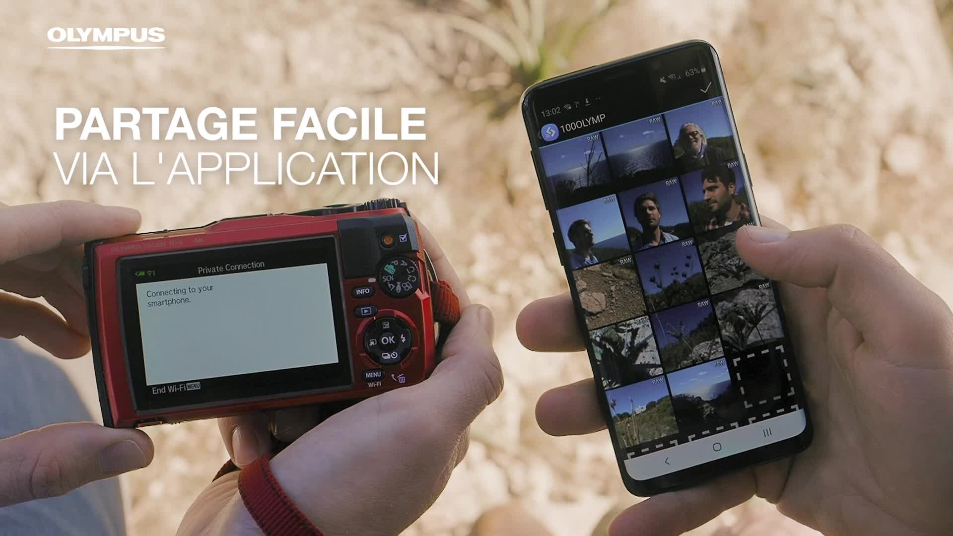 Olympus Appareil Photo Tough TG-6, 12 mégapixels, 4K vidéo, 120