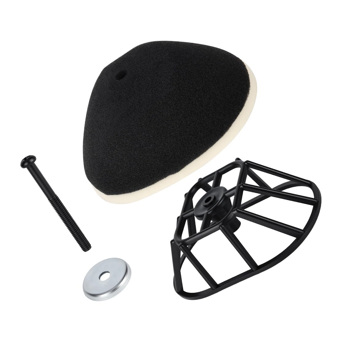 Kit de Filtro de Aire con Soporte de Jaula para Yama-ha Blaster 200 Grizzly 125 Breeze 125 YFA1 Raptor 125 250 1988-2013 2XJ-14458-00-00