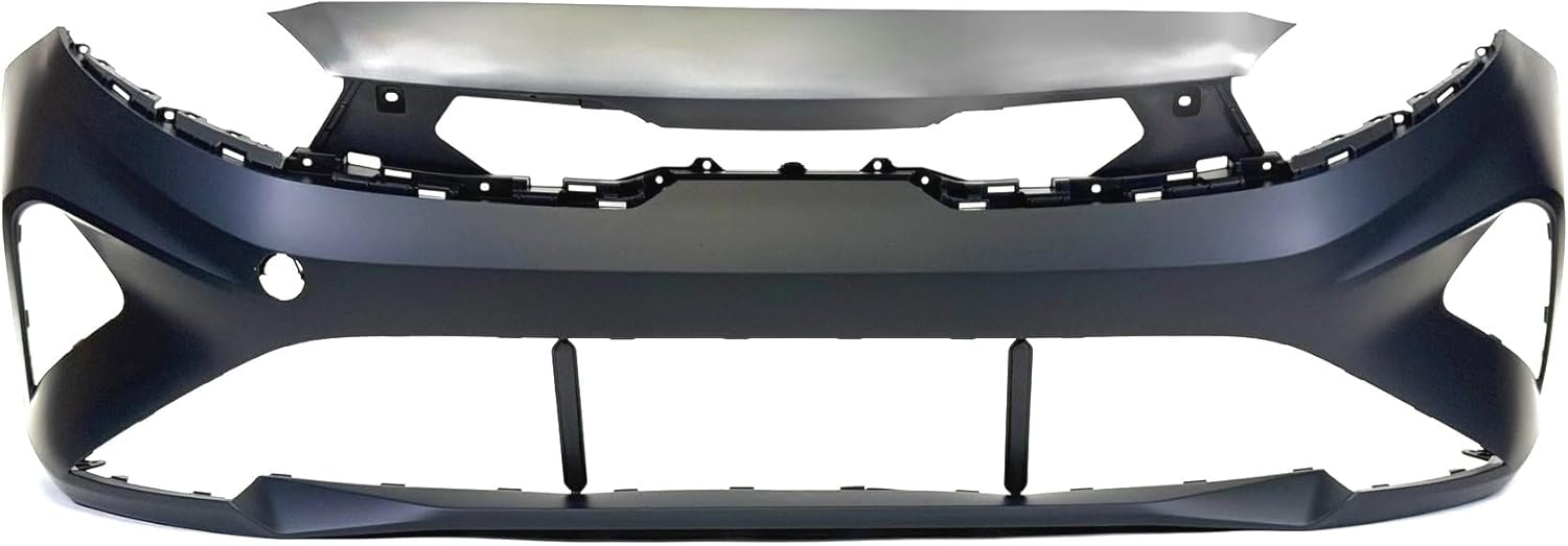 FitParts Compatible with Kia Forte 2022-2024 Front Bumper Cover. New Primed W/Park Hls. KI1000219 86511M7500