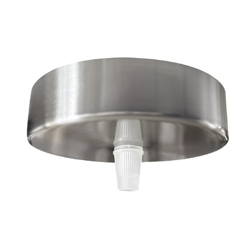 Pavillon métallique chromé TIBELEC, diamètre 10 cm, TIBELEC
