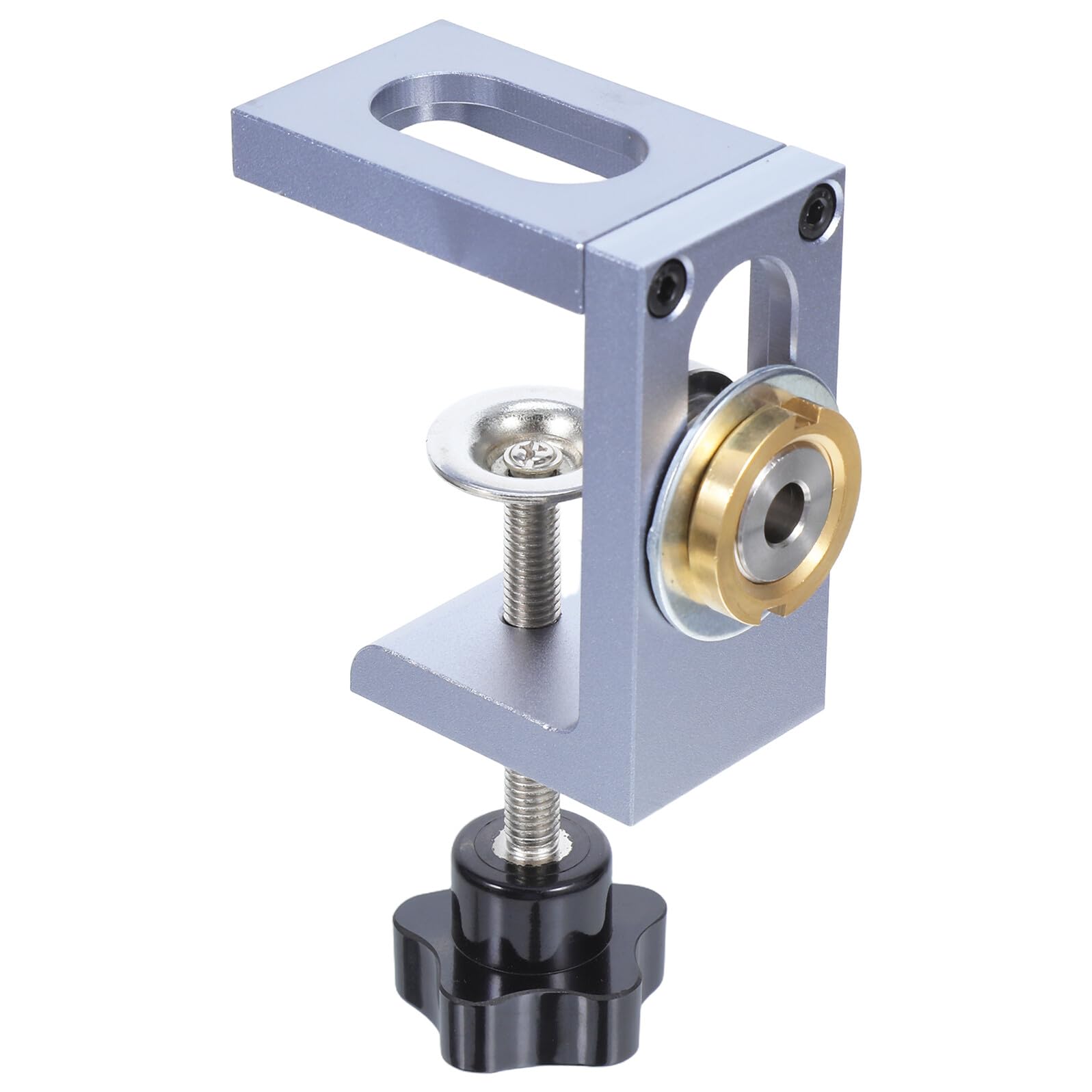 Healeved Gabarit de Perçage pour Menuiserie Outil de Positionnement Précis pour Assemblage par Chevilles Guide de Forage pour Portes Armoires et Meubles