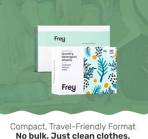 Miniatura 10 de Frey Paquete de sábanas y sábanas de detergente para ropa  Sabanas de olor seguro, lujosas sábanas de detergente para ropa y no tóxicas  Sin