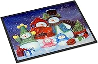 Vista 257 de Caroline's Treasures PJC1117JMAT - Felpudo para puerta delantera de 24 x 36 pulgadas, tapete antideslizante lavable de pelo bajo, 24 x 36 pulgadas