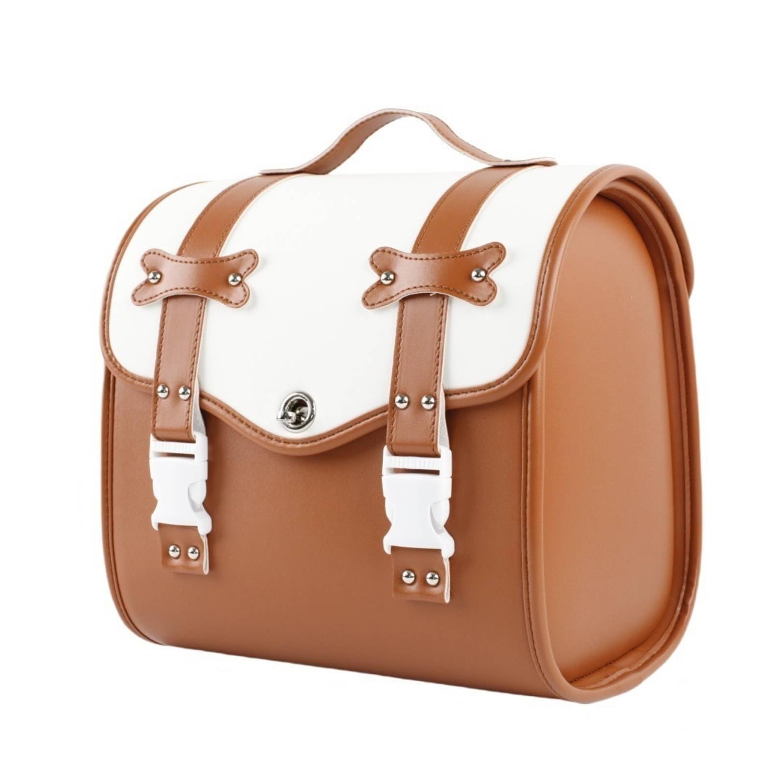 Borsa per Bici a Pedalata Assistita, Marrone, Marrone