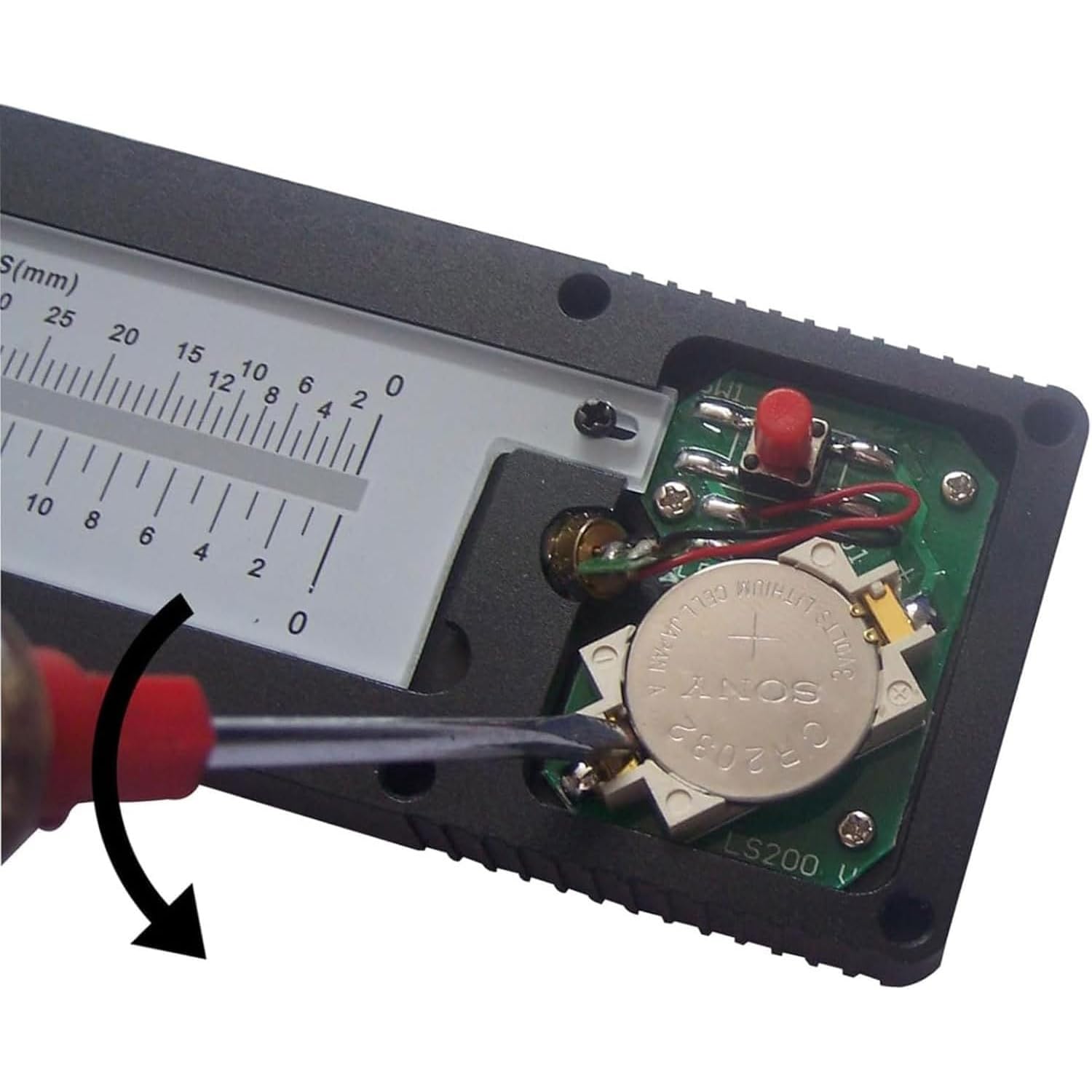 Misuratore di spessore del vetro digitale, strumento di misurazione dello spessore a doppio strato, vetro da 70 mm, intercapedine d'aria da 34 mm, precisione ± 0,5 mm per ispezione finestre