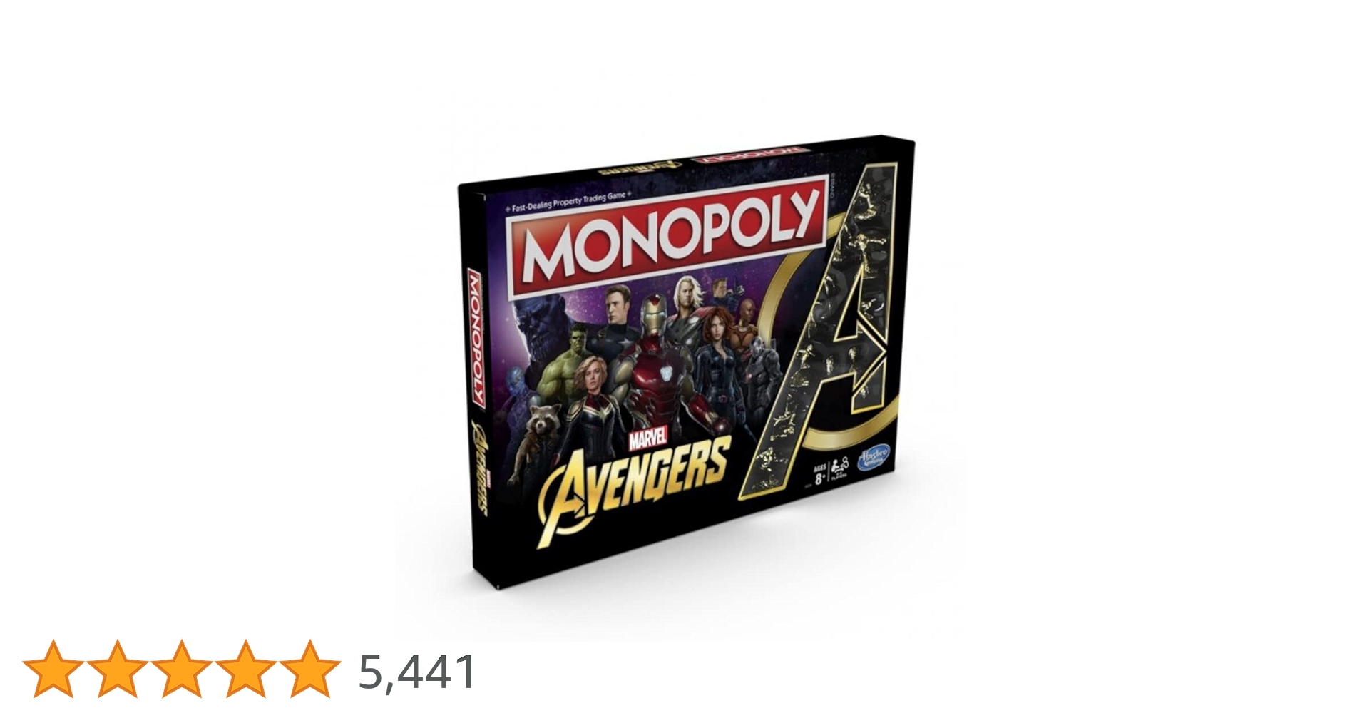 Buy Monopoly Marvel Avengers Edition Board Game For Ages 8 And Up