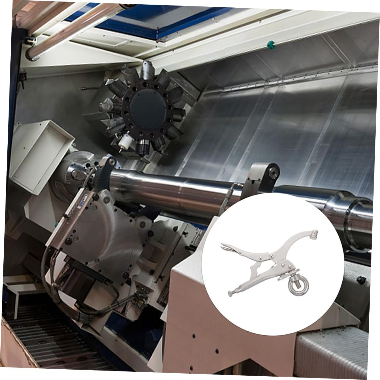 Lurrose Morsetto e Progetti Fai da Te per Lavorazioni di Falegnameria Resistente e Facile da Regolare in Acciaio al Carbonio Morsa Versatile per Trapano da Banco