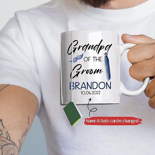 Vista 53 de Regalo personalizado para hermana del novio, taza de hermana del novio, taza de boda personalizada para hermana del novio, regalo de boda para Taza