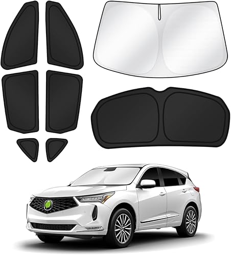Miniatura 56 de Parasoles para parabrisas de automóvil, cubierta para ventana lateral y trasera, protección de privacidad, mantiene el vehículo fresco, color negro