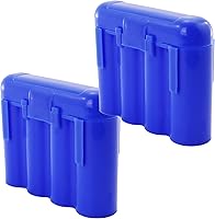 Vista 1 de 2 azul AA AAA batería batería de almacenamiento de plástico caja titular de la caja de los E.e.u.u