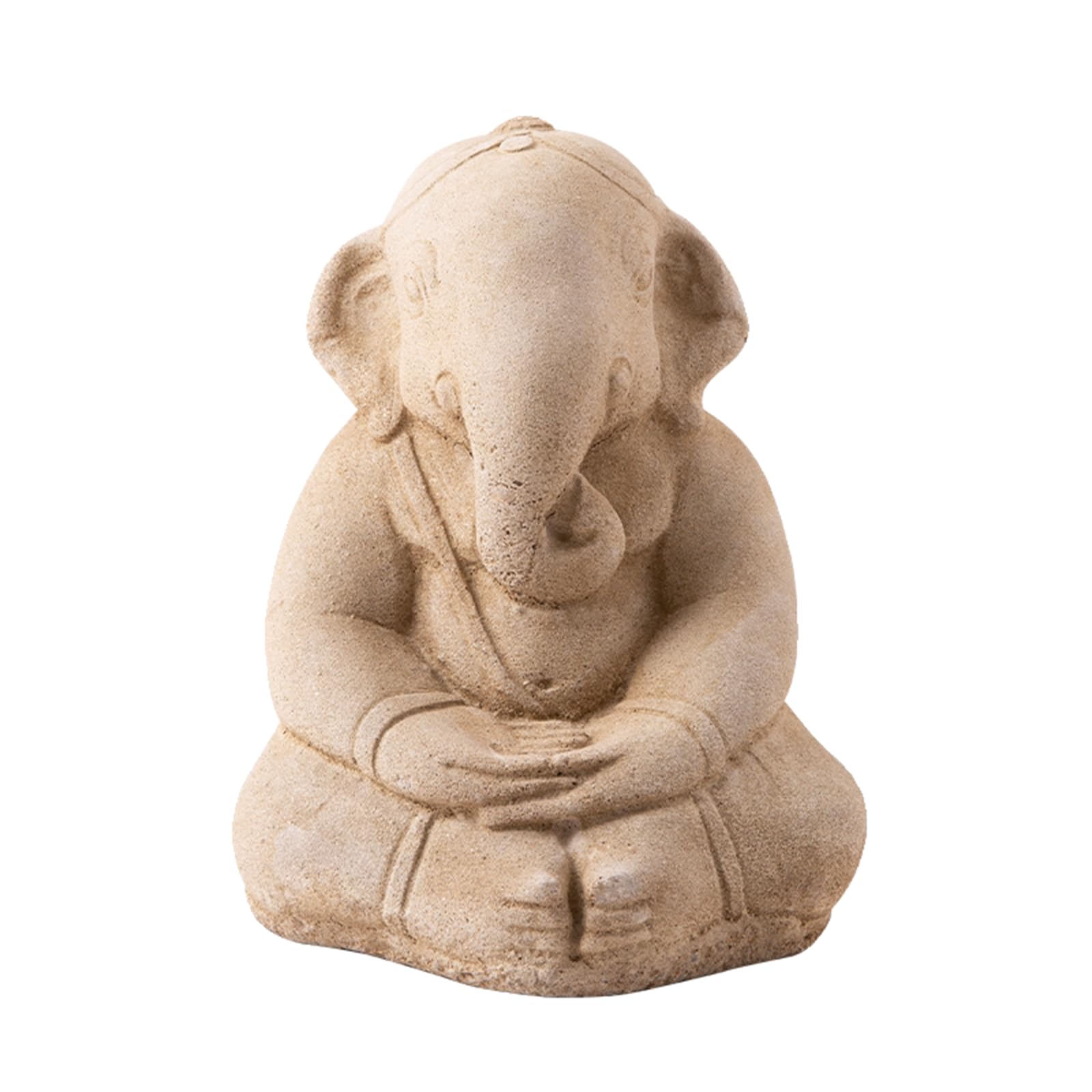YXCQHZM 6.69 inch Ganesh Buddha Elephant Praying Statue God of Success Decorative Ornament