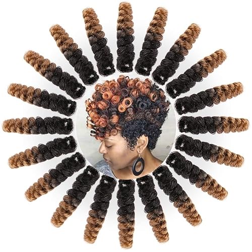 BECUS 3 paquetes de cabello corto Saniya rizado de ganchillo de 10 pulgadas para mujeres negras, trenzas de ganchillo con volumen, extensiones de disponible en Yaxa Peru