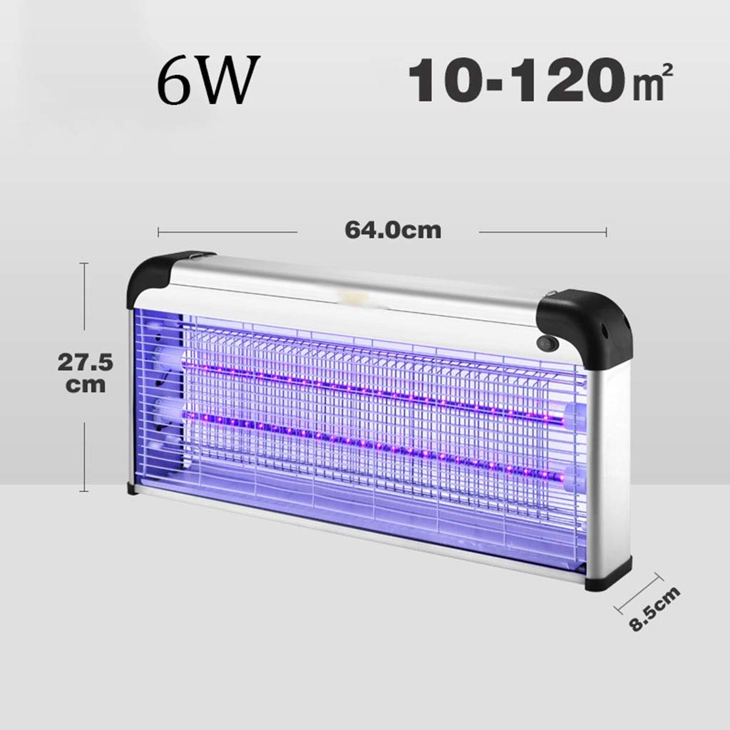Trampa eléctrica para Mosquitos, lámpara antimosquitos LED UV para Interiores, Repelente de Insectos para el hogar y Negocios, silenciosa, Segura para niños, lámpara antimosquitos LED no tóx
