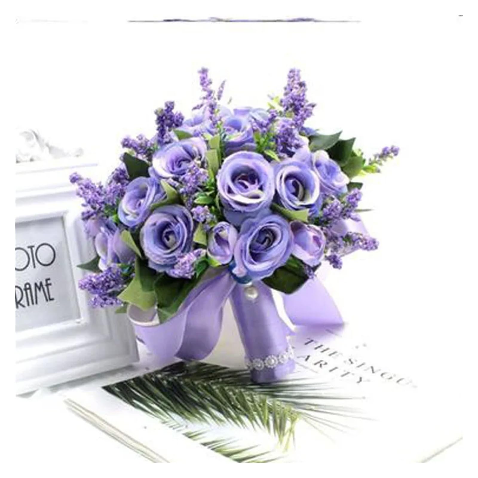 MQFBNNP Wedding boutonniere Calla lily corsage artificial buttonhole men groom(Color22)