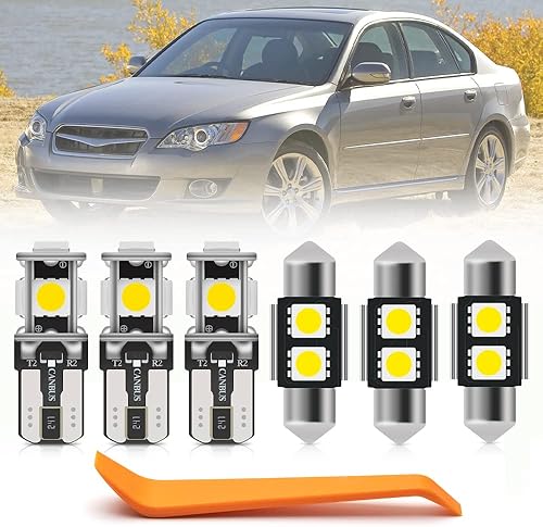 Miniatura 10 de Kit de bombillas LED legado para Subaru Legacy 2010 2011 2012 2013 2014 2015 2016 2017 2018 2019 2020 2021 2022 bombillas LED interiores blancas