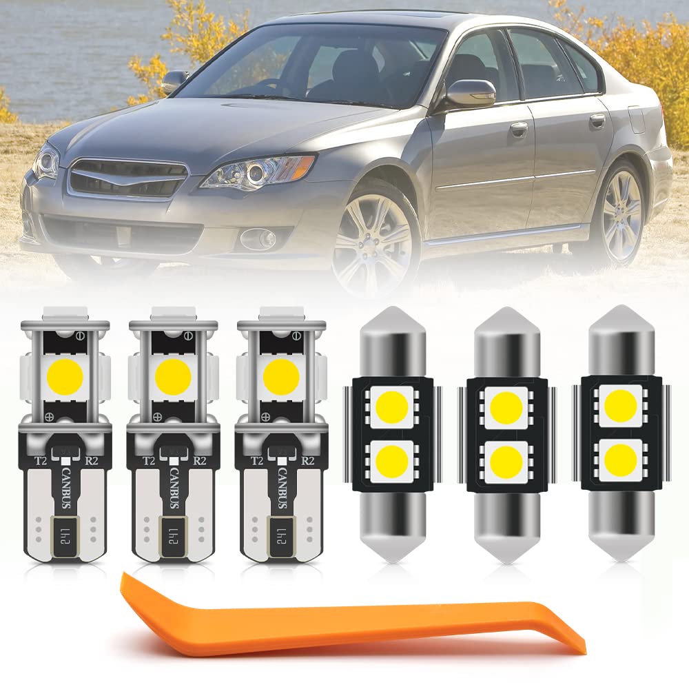 Amazon.com: 8pcs LED Interior Lights Bulb Kit for Subaru Legacy