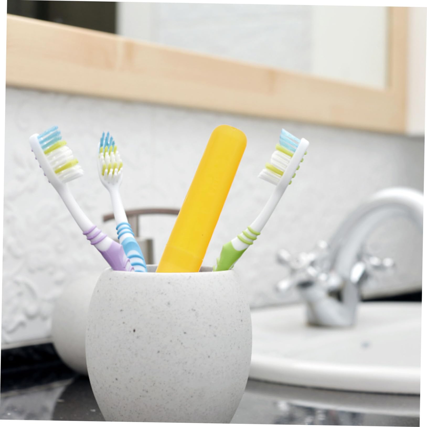 Didiseaon 2 Set Di Soluzioni Per La Conservazione Di Spazzolini E Dentifricio - Custodia Da Viaggio Per Spazzolini Da Denti Portaspazzolini Da Viaggio Per Bambini Con Scatola 40 Pezzi * 2