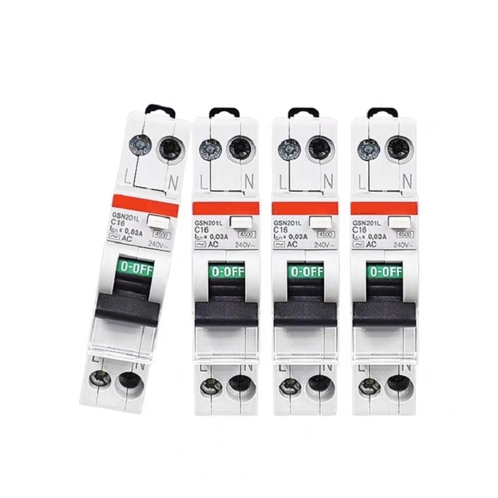 Disjoncteur différentiel GSN201L 1P+N AC 20A pour protection tableau électrique - 4