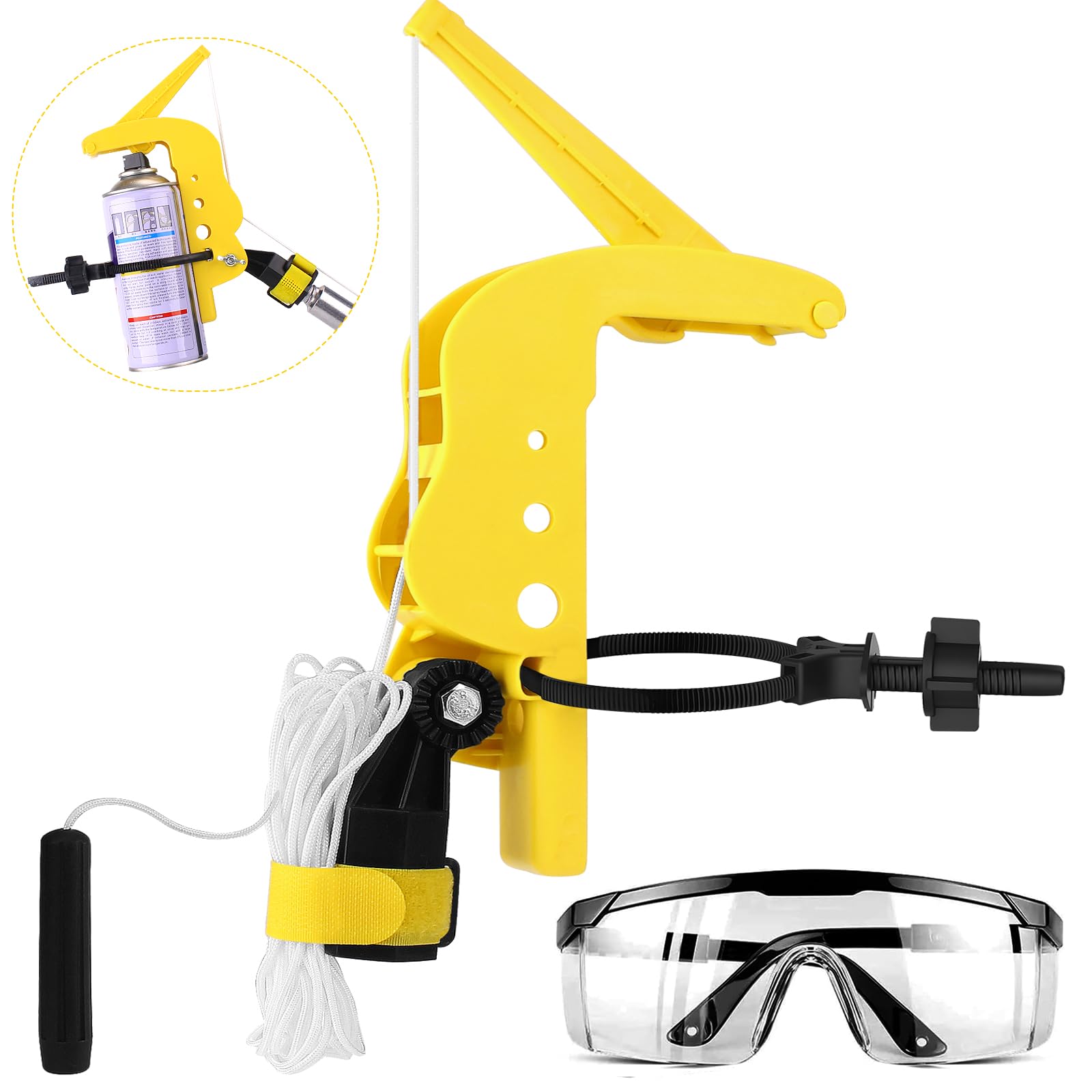 Amazon.com : Swiftbuyo Spray Can Holder Extension Pole Adaptor, Sprayer ...