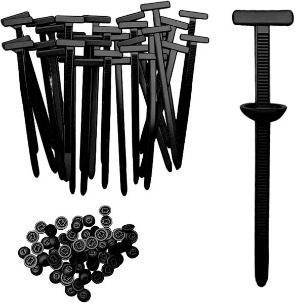 Nylon Universal Cable Tie Buckle, Cable Tie Buckle Zip Tie, Zip Tie Style Clip, Zip Ties Clips Automotive for Car Fender and Daily Automotive Repair (20pcs)