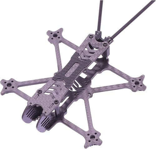 CRUMPS Alfa-RC Fi-115 2.5 pulgadas 65MM Hélice Palillo de dientes Kit de Marco RC Drone FPV Racing Quadcopter Soporte 1103 1104 1206 Motor sin