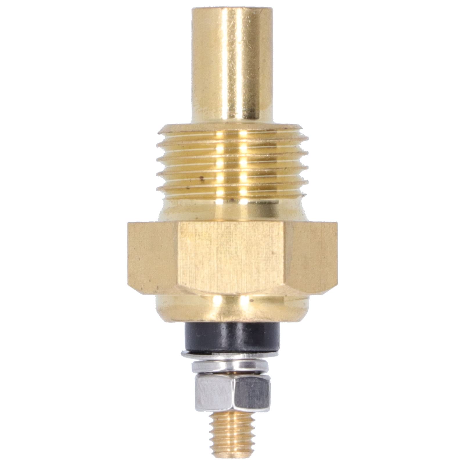 Sensore Temperatura Acqua, Materiale Bronzo, Accessorio Professionale per Escavatore, Compatibile con 3TNE78 3TNE82 4TNV94, Ideale per Macchinari Pesanti