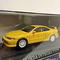 エブロ 1/43 ホンダ DC2 インテグラ type R YELLOW エブロ ホンダ インテグラ タイプR DC2 1/43 ミニカー イエロー
