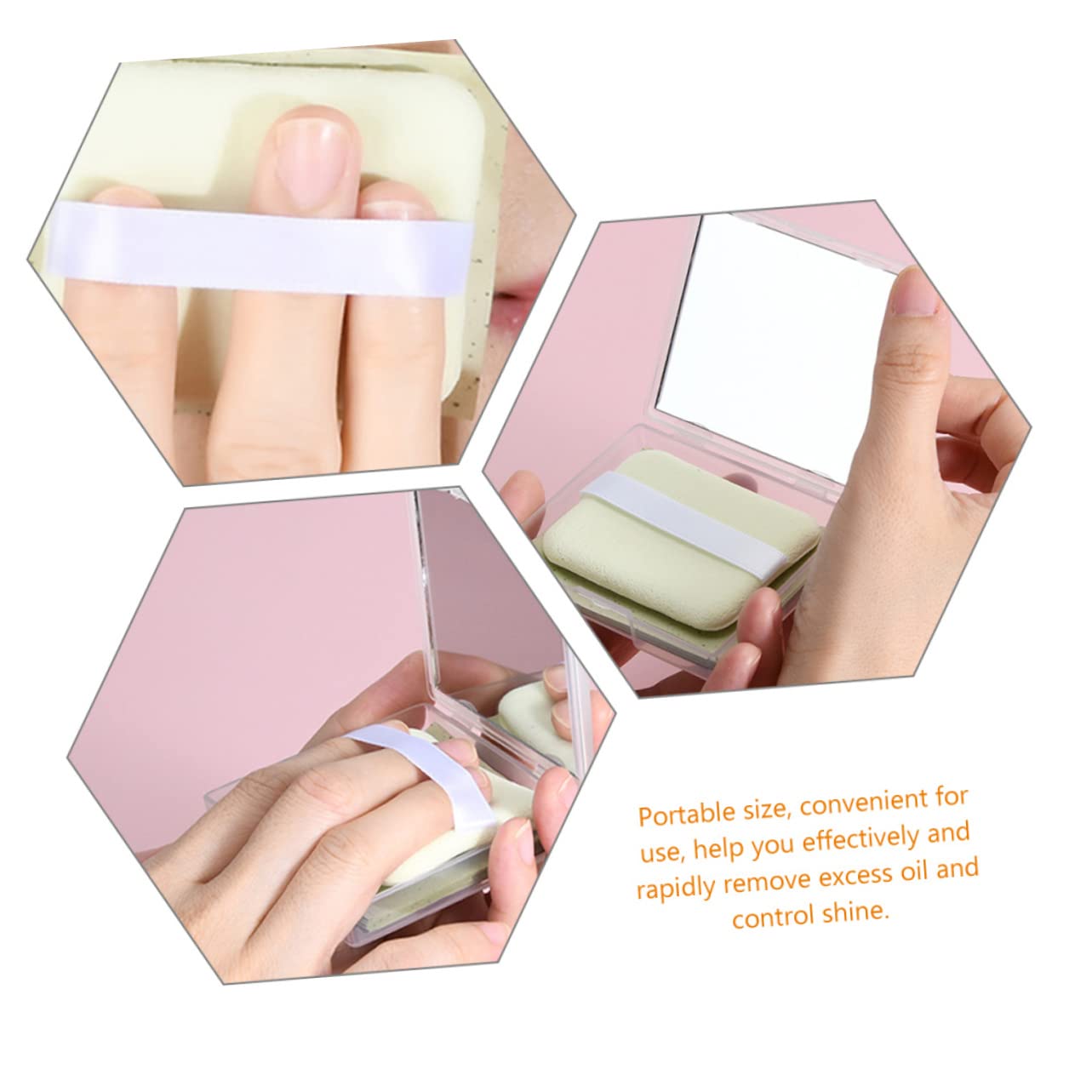 BIUDECO 3 Sets Facial Oil Control Paper Oil Blotting Sheets Face Cleaning Paper Tools Light Weight Portable