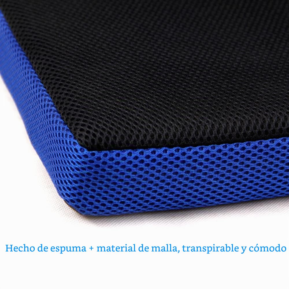 Cojín para Asiento y Respaldo de Silla de Ruedas para Ancianos, discapacitados, Accesorios de Alivio de presión, 16 x 18 Pulgadas