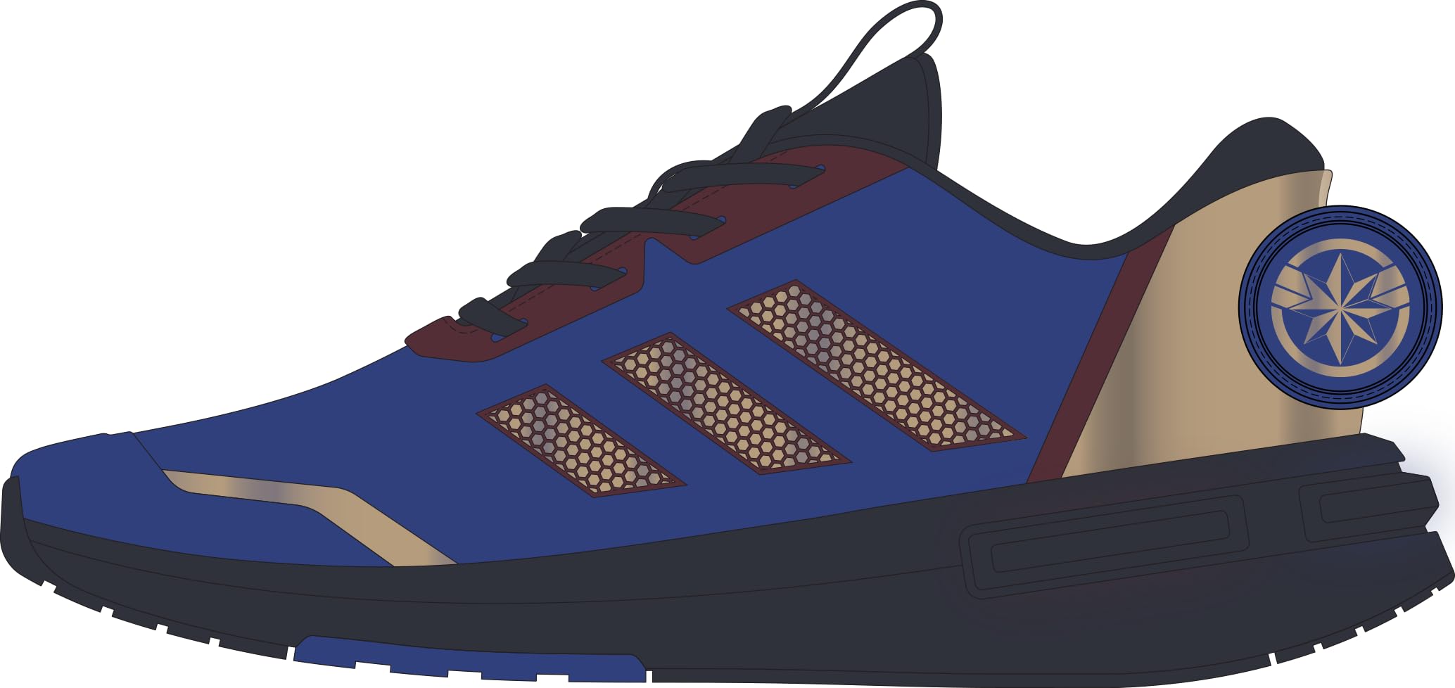 captain marvel trainers adidas