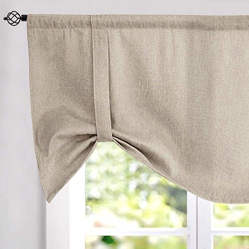 Fabric Tie Up Curtains Amazon Com
