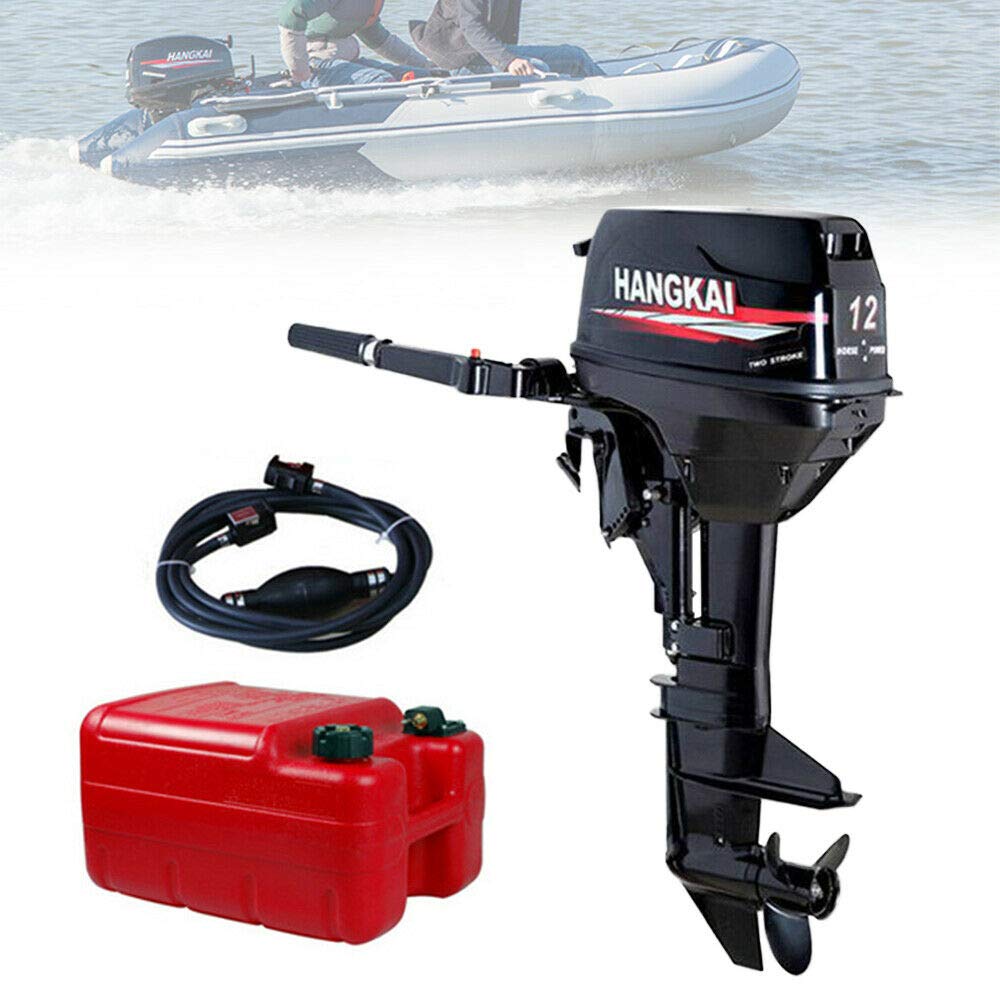 Buy 2 Stroke Outboard Motor Heavy Duty 12HP Boat Marine Engine with