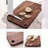 Deconox Acacia Cutting Board Antibacterial Washable Chopping Board Rectangular | Antibacterial and Washable Acacia Cutting Board, Ideal for Your Hygienic and Durable Chopping Works 35221.6cm