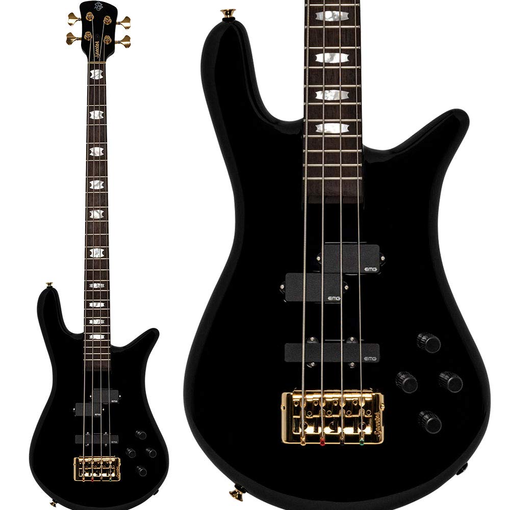 Amazon | Spector Euro4 Classic Solid Black Gloss エレキベース