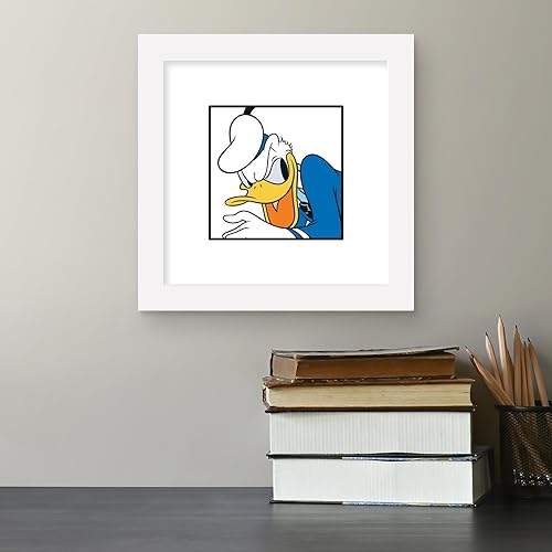 Miniatura 4 de Trends International Gallery Pops Disney Mickey and Friends - Póster de pared con diseño de expresiones del pato Donald, 12.00 x 12.00 pulgadas,