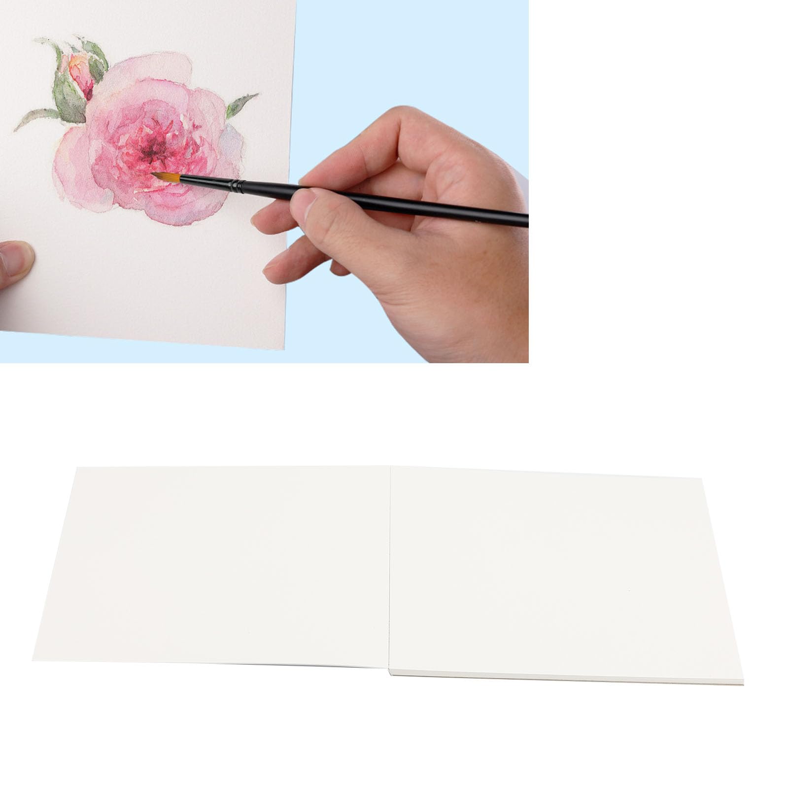 SC06-A3, papier akwarelowy, różne rozmiary, kompaktowy i przenośny, 30 arkuszy papieru do rysowania, żółknięcie dla artystów, technik rysowania i szkicowania