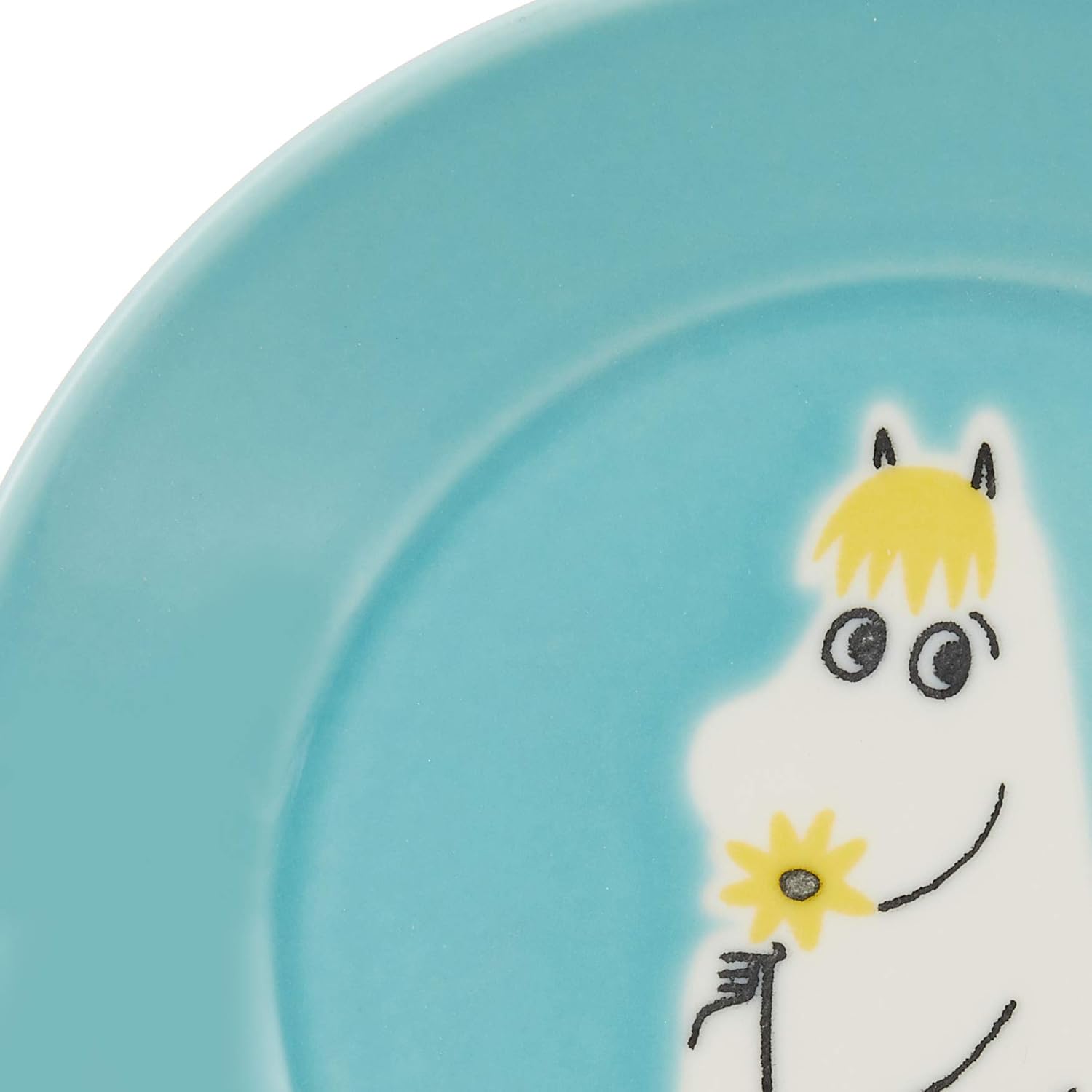 Yamaka Shoten MOOMIN MM1300-57 Plates, Set of 5, Diameter Approx. 5.3 inches (13.5 cm), Scandinavian Gift, Wedding Gift, Made in Japan