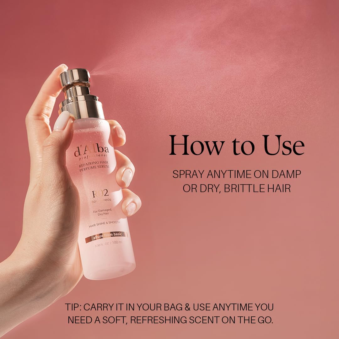 d'alba Piedmont Italian White Truffle Professional Repairing Hair Perfume Serum Fragrance (1.69 fl oz) - Image 6